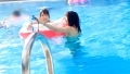 【プールナンパ！】顔面偏差値高すぎの美乳＆巨乳OL2人組！仕事のストレス発散するかのごとく、肉欲全開4P乱交SEX！-10