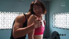 バッキバキ筋肉アスリートBODY現役スポーツキャスター ビックビク大痙攣絶頂 島永彩生12