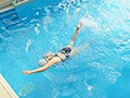 競泳水着で隠れているけどわたし実は巨乳なんです！！現役女子大生隠れボイン水泳部員井上愛唯ちゃんE-BODY専属デビュー10