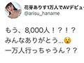 着エロイメージアイドルの大胆宣言！ SNSフォロワー一万人でAVデビュー！！ AV出演宣言からセックス解禁までの約180日間の全記録！！ 花芽ありす1