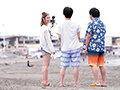 Go To Beach ！！ 逆ナンワゴンで素人さん痴女ってみた！！ 「ヌイてアゲルから乗ってく？」 加美杏奈3