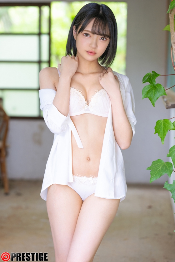 新人 プレステージ専属デビュー つぶらな瞳で見つめられると0.2秒で好きになる！ 粒楽あむ-1