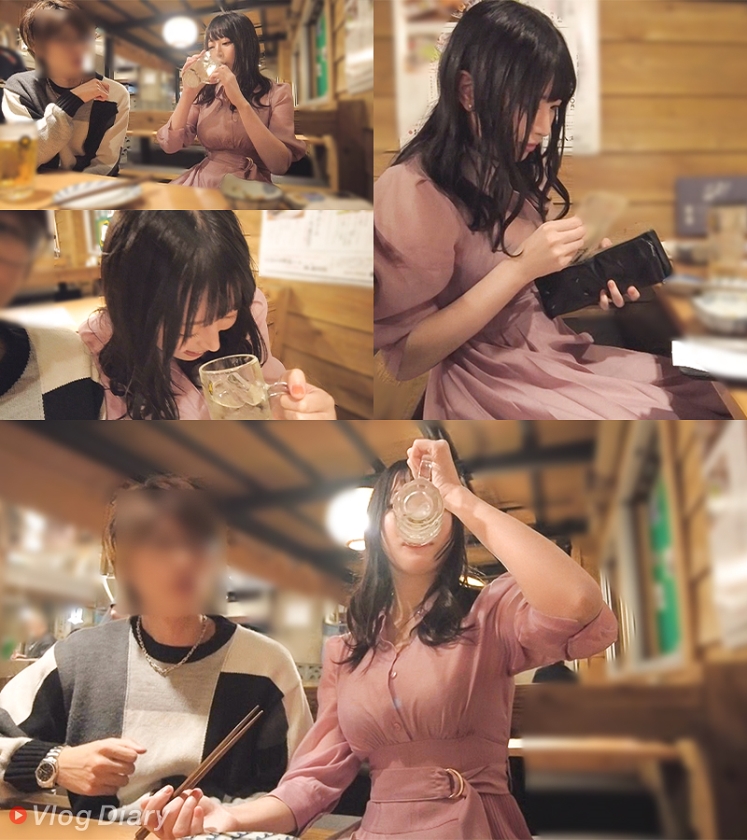 【巨乳、酒クズ、性欲強い。】キモ客相手にストレスフルなコンカフェ嬢の発散方法はイケメンとヤリまくること 中丸未来-2