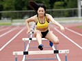 【ゆり菜すずx女子大生】現役アスリート女子大生100mハードラーAVデビュー ゆり菜すず4