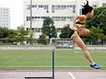 【ゆり菜すずx女子大生】現役アスリート女子大生100mハードラーAVデビュー ゆり菜すず5